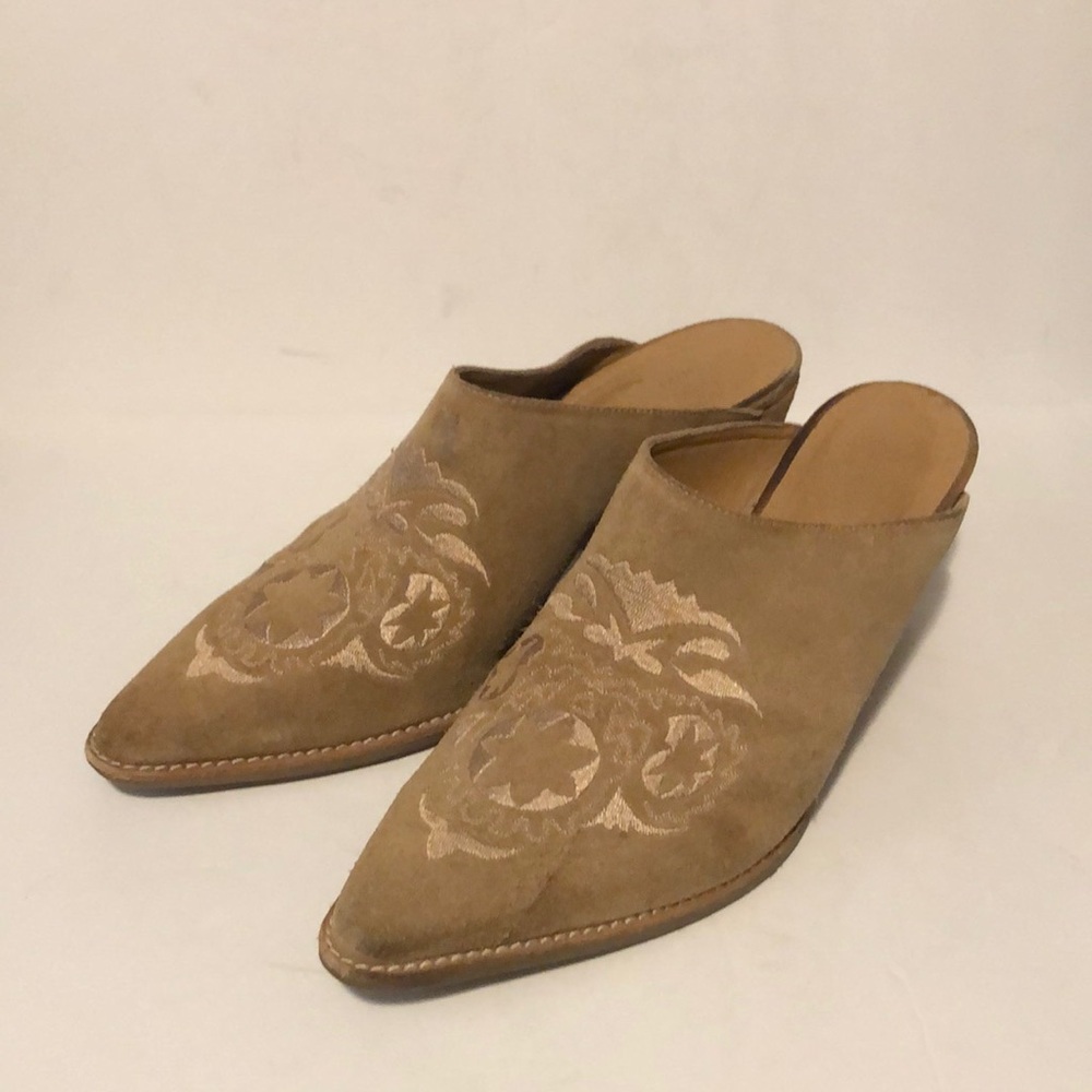 Diego Di Lucca Quincy Leather Suede Mule